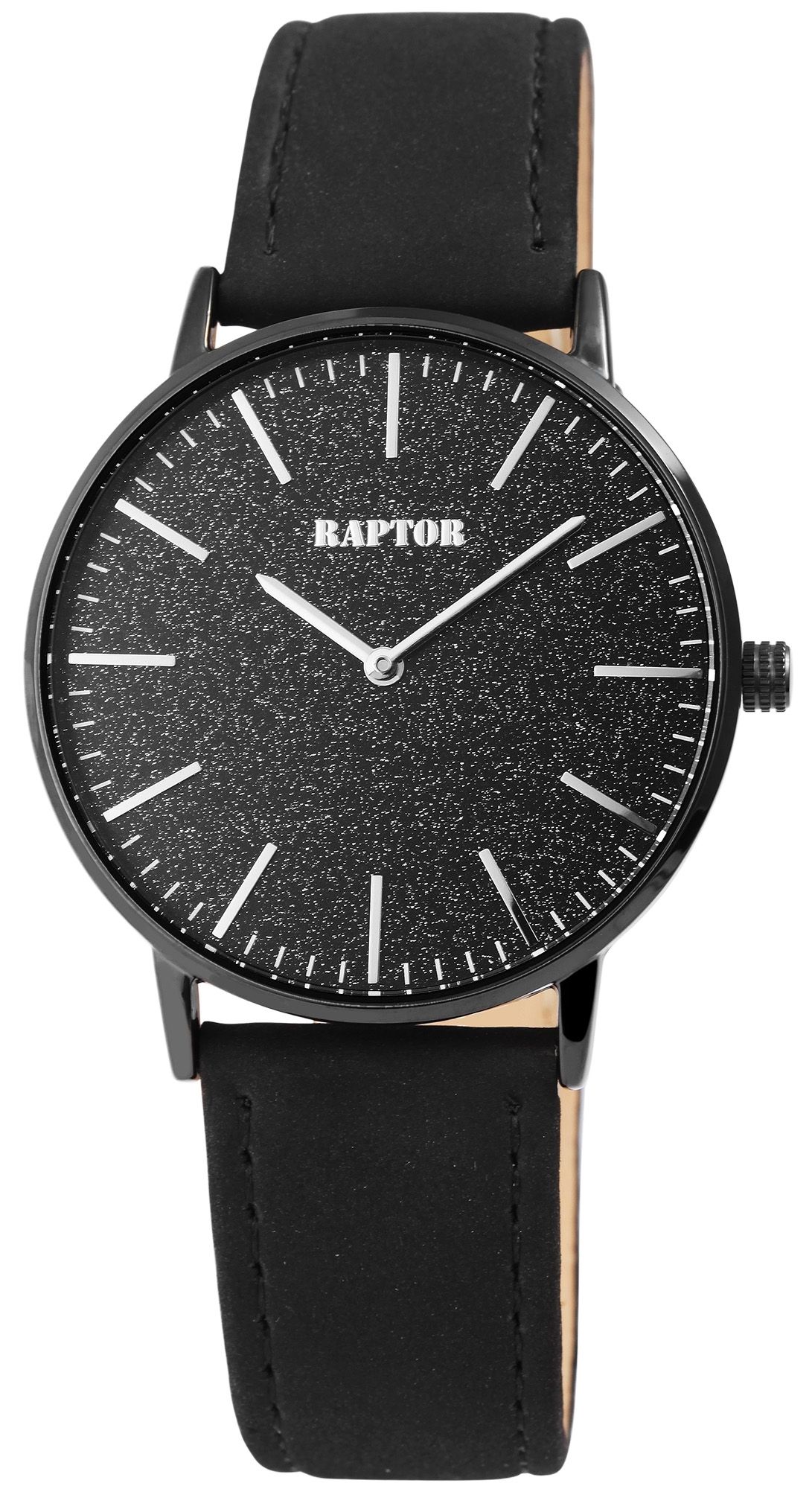 Raptor Unisexuhr "Glenn" mit Echt Lederband