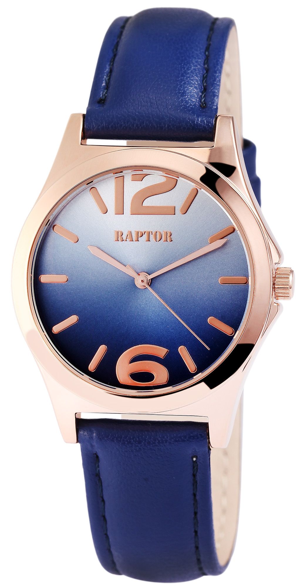 Raptor Damenuhr mit Echtlederarmband