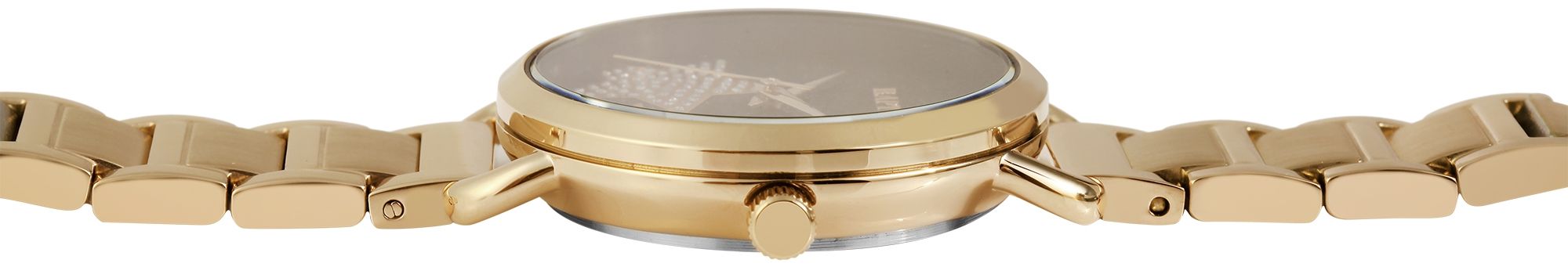Raptor Damenuhr "Shienne" mit Edelstahlarmband, goldfarben