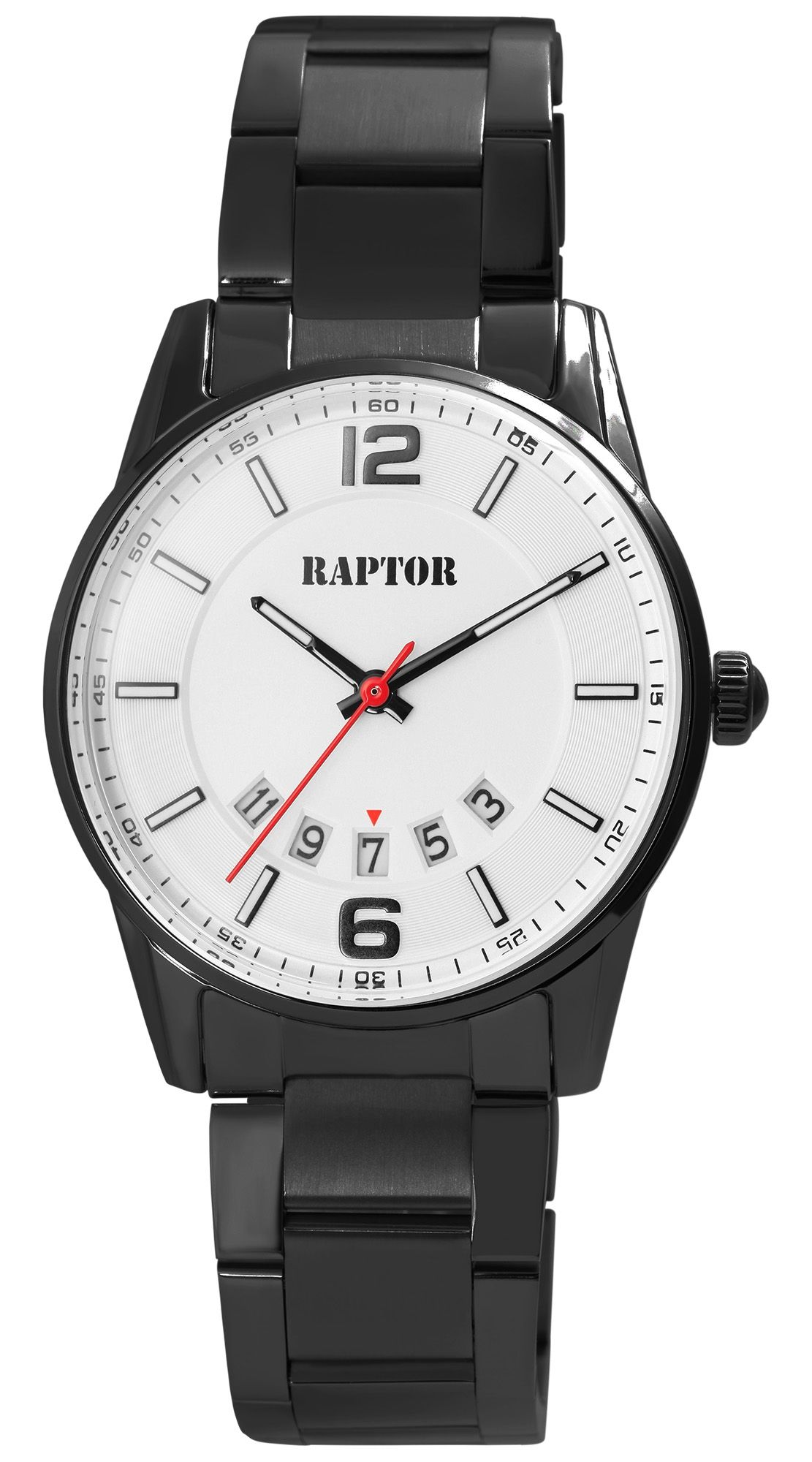 Raptor Herrenuhr "Queck" mit Edelstahlband