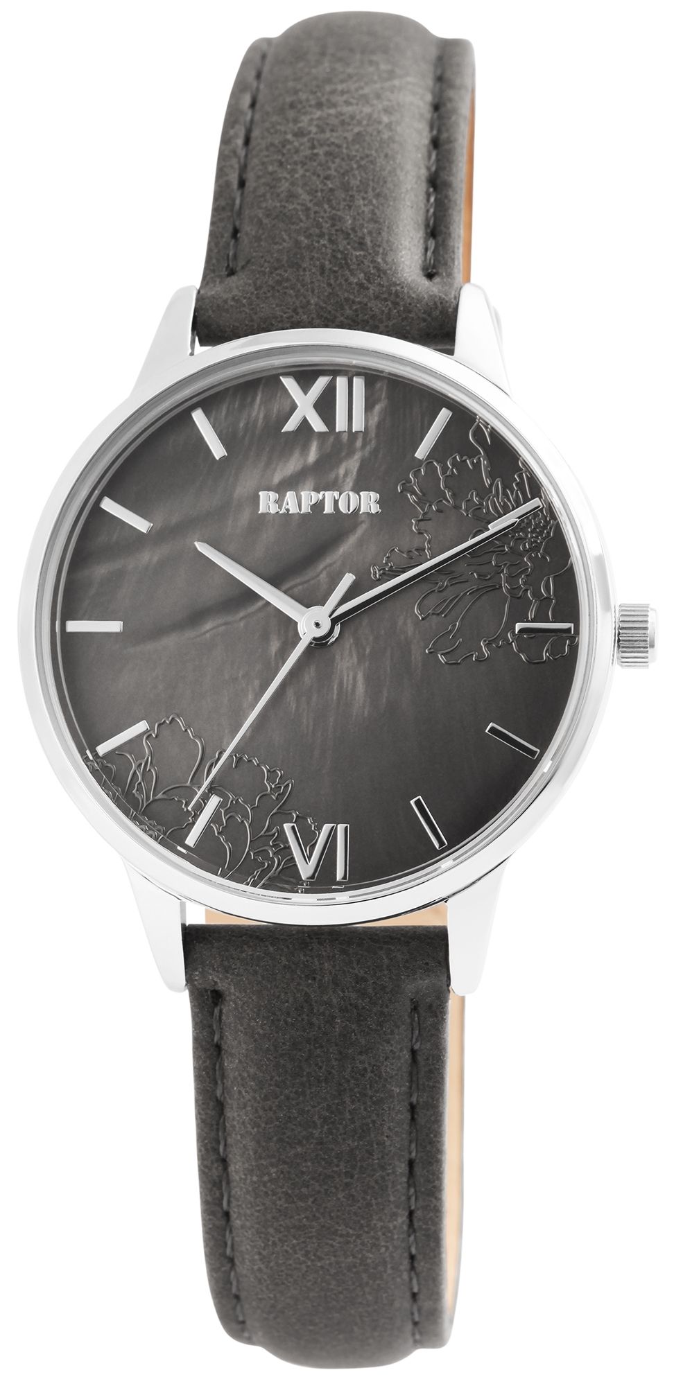 Raptor Damenuhr "Narce" mit Echt Lederband