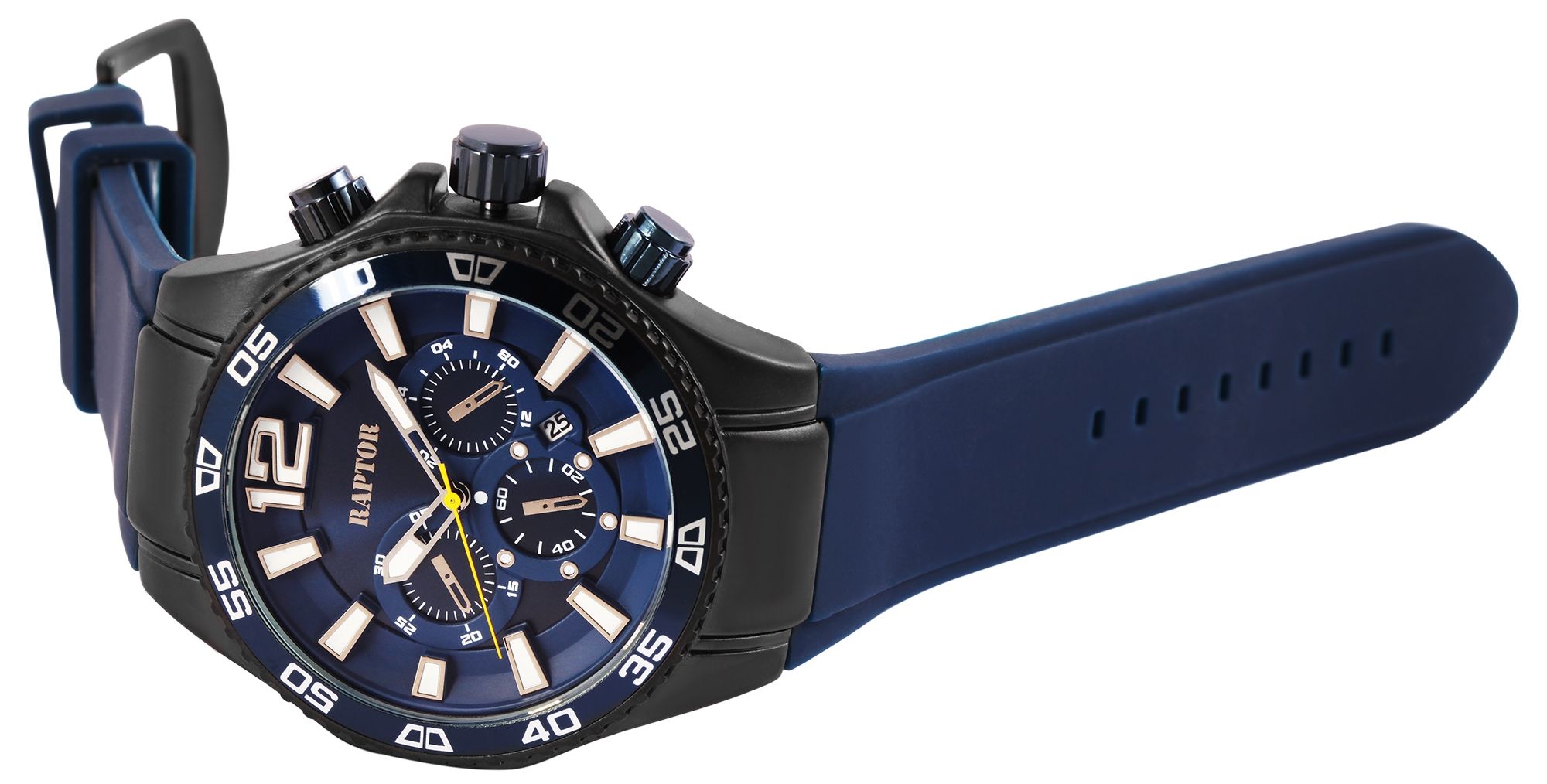 Raptor Herrenuhr "Supple" mit Silikonband