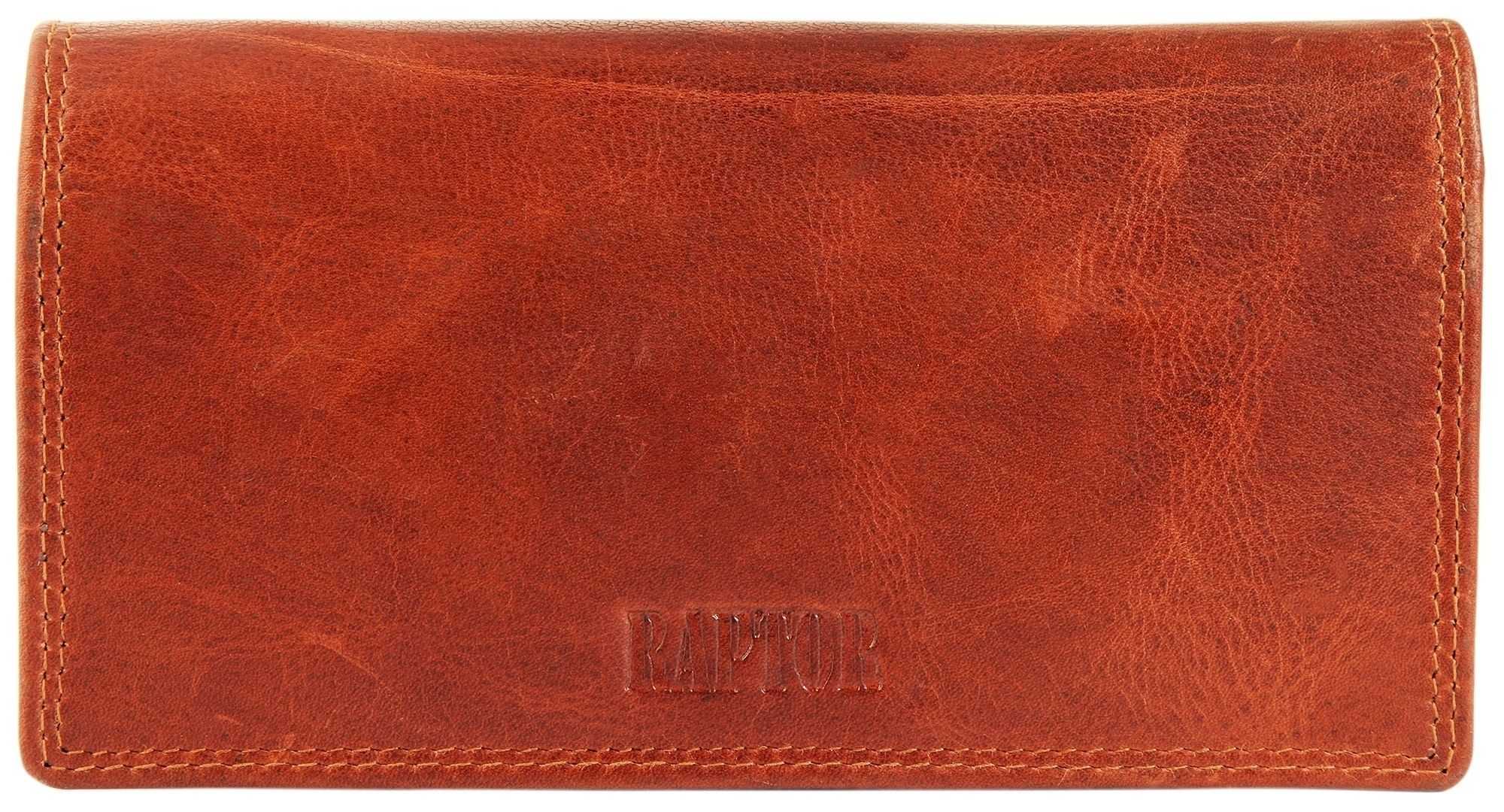 Damen Geldbörse aus Echtleder. Format 17 x 9 cm.