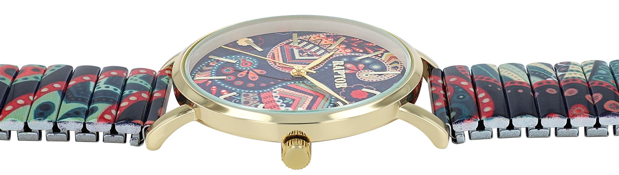 Raptor Damenarmbanduhr "Colorful Edition" mit Zugband