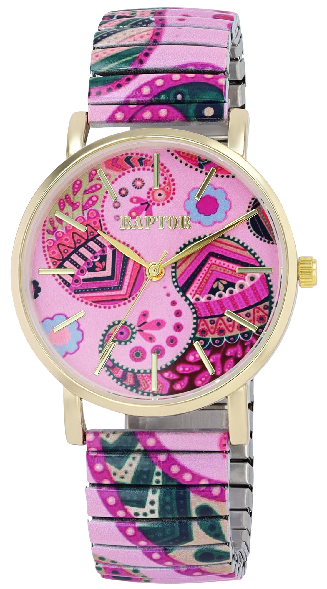 Raptor Damenarmbanduhr "Colorful Edition" mit Zugband
