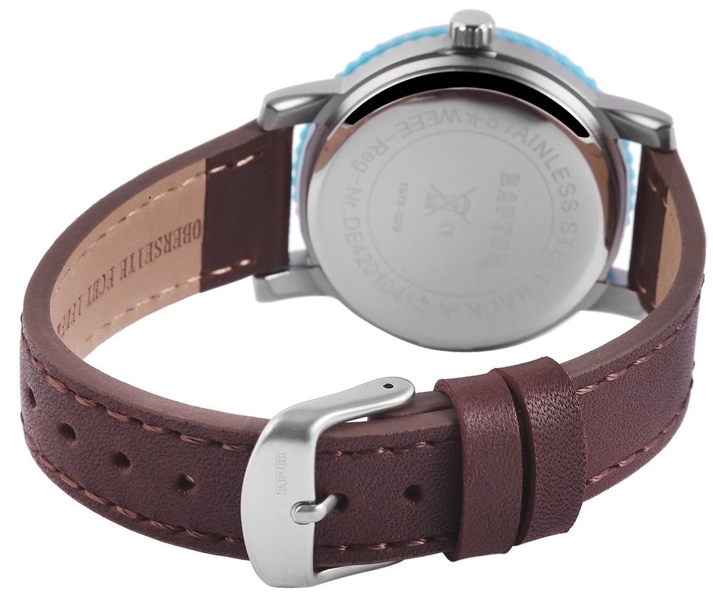 Raptor Damenuhr "Mirja" mit Echtlederarmband