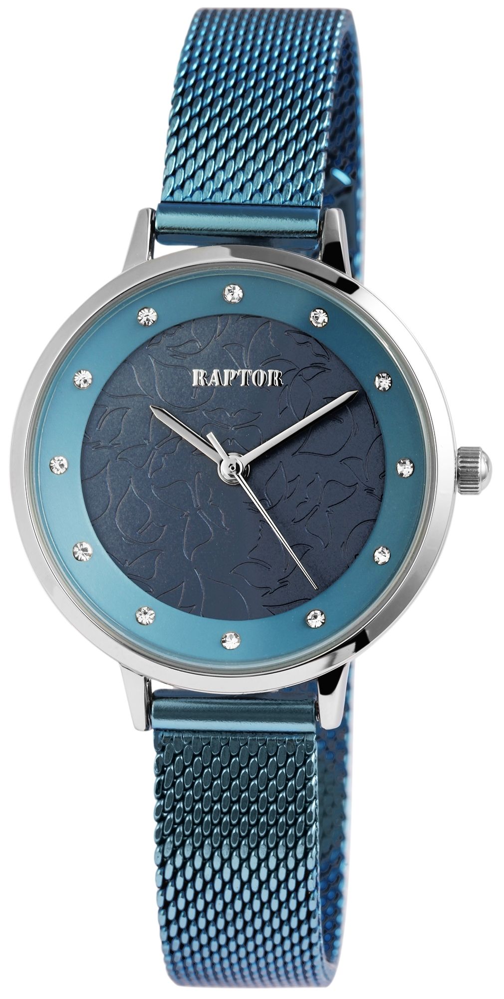 Raptor Damenuhr "Frizzy" mit Edelstahlband