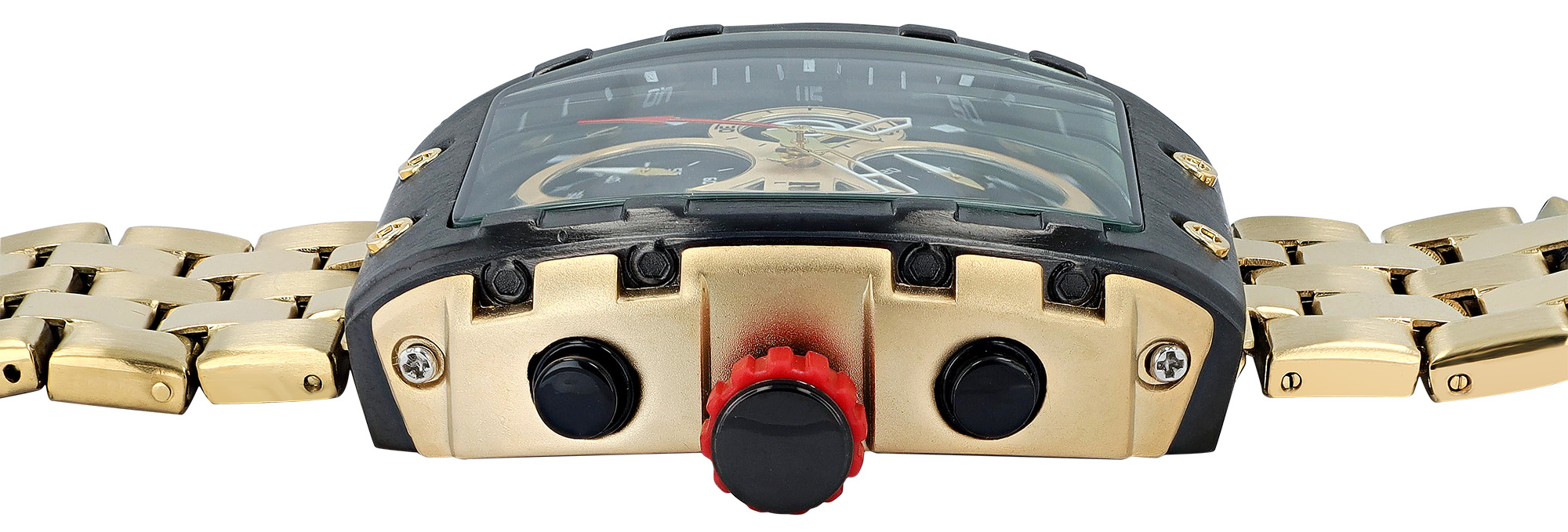 Raptor Limited Herrenuhr "Louis" mit Edelstahlarmband
