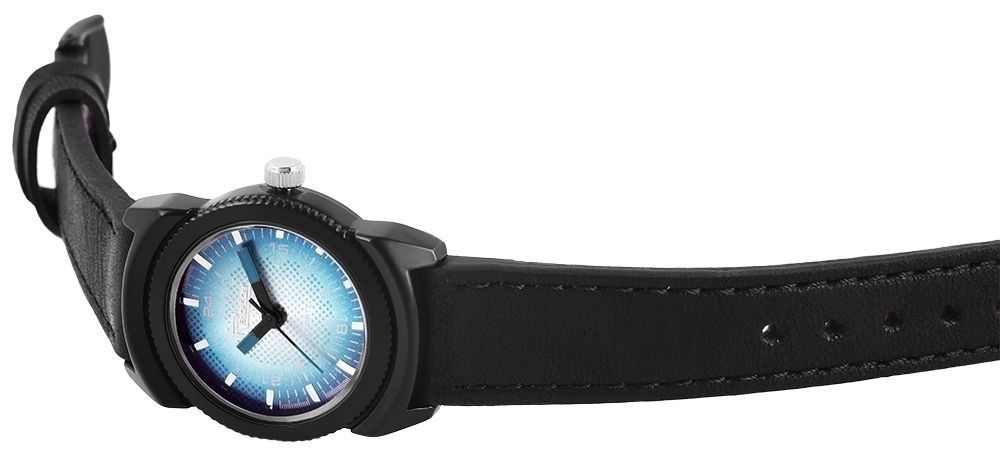 Raptor Damenuhr mit Echtlederarmband