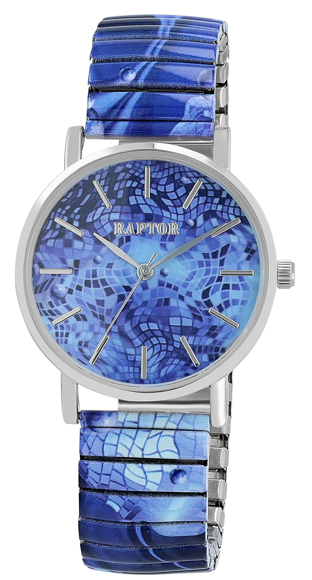Raptor Damenarmbanduhr "Colorful Edition" mit Zugband, Ø 36 mm