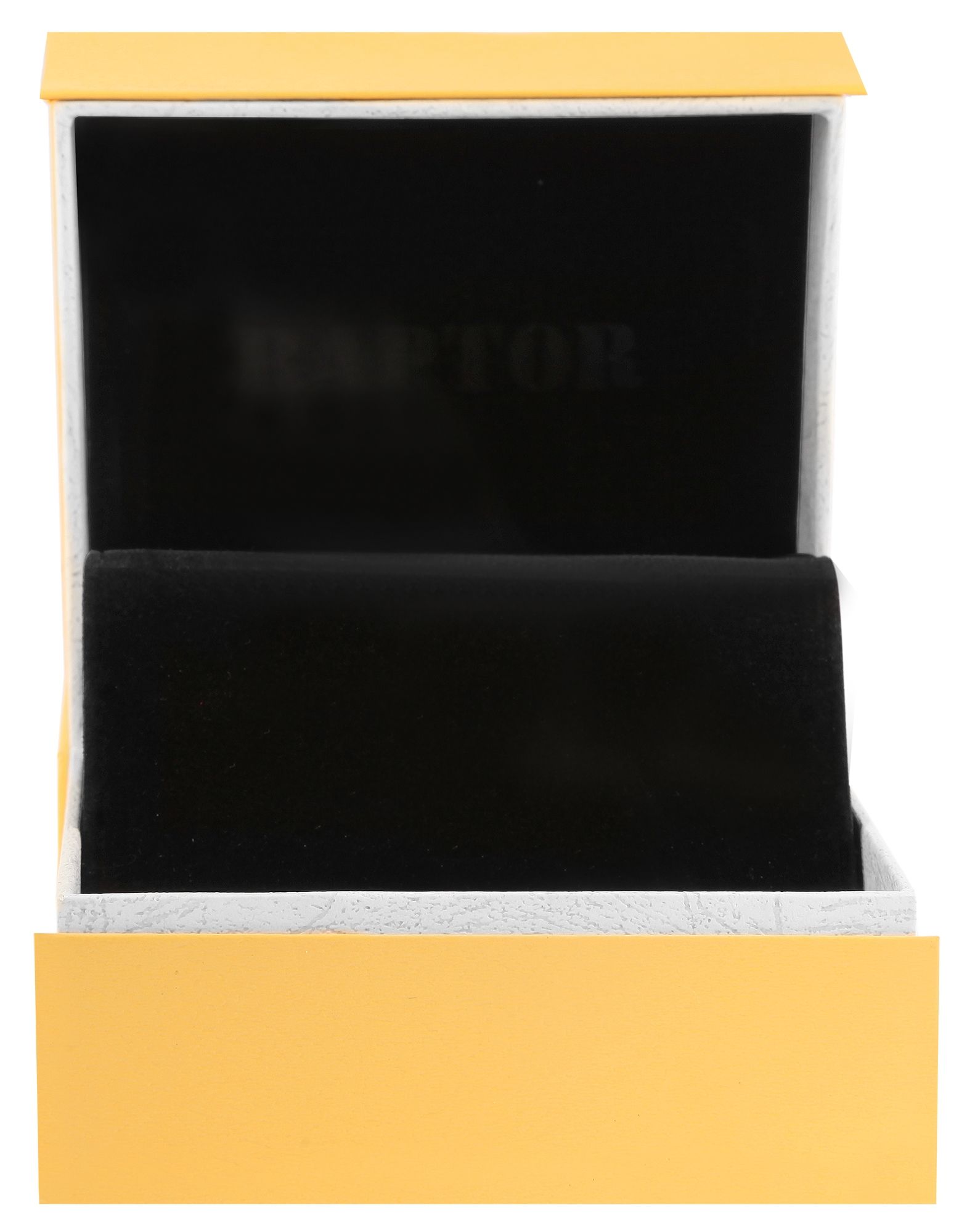 Raptor Uhrenbox für 2 Armbanduhren, gelb