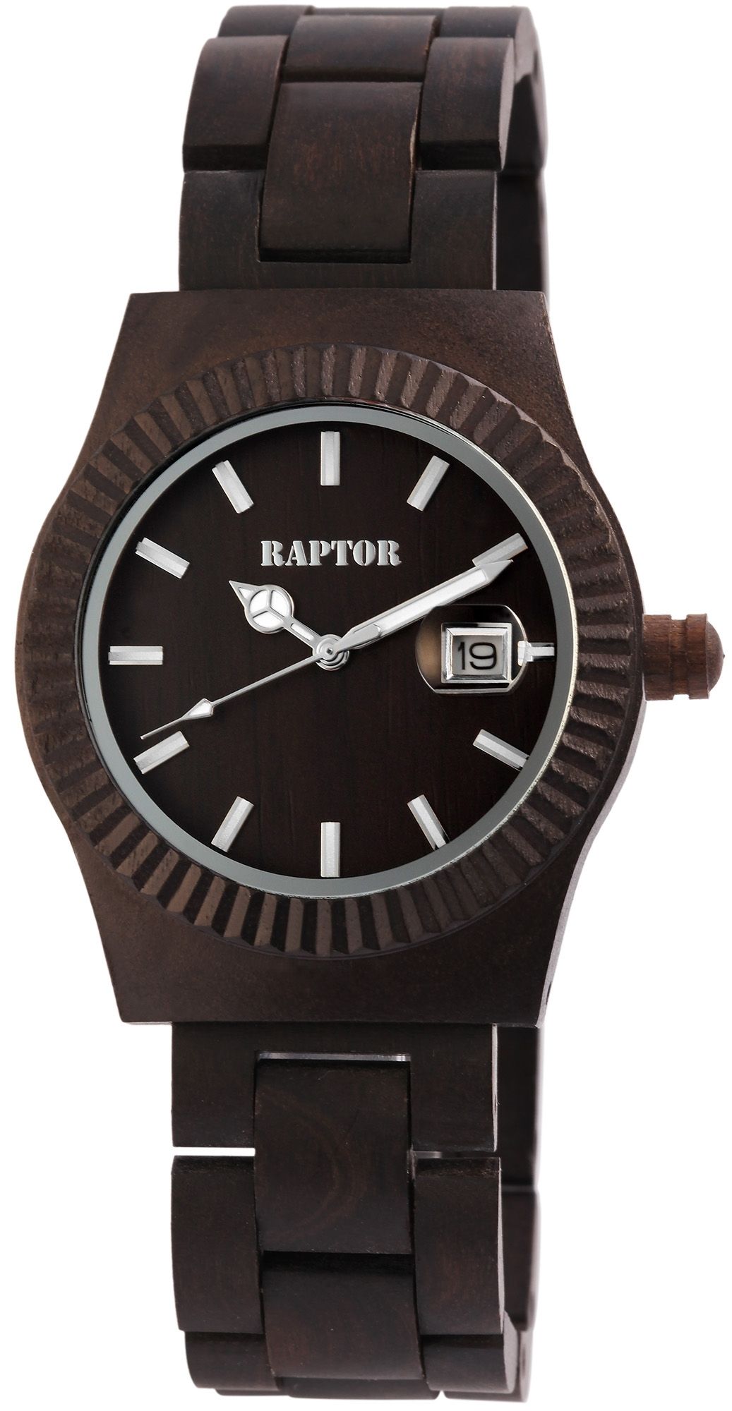 Raptor Damenuhr "Earthy" mit Sandelholzarmband