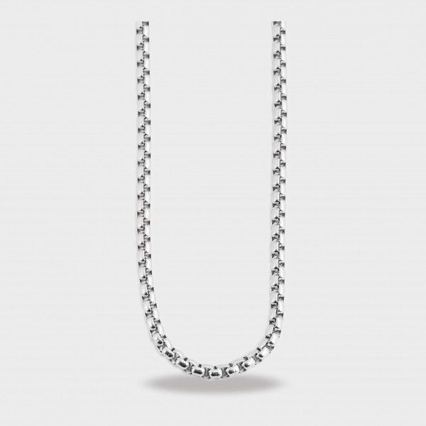 Raptor Venetian chain, stainless steel, silver-colored, thickness 3mm
